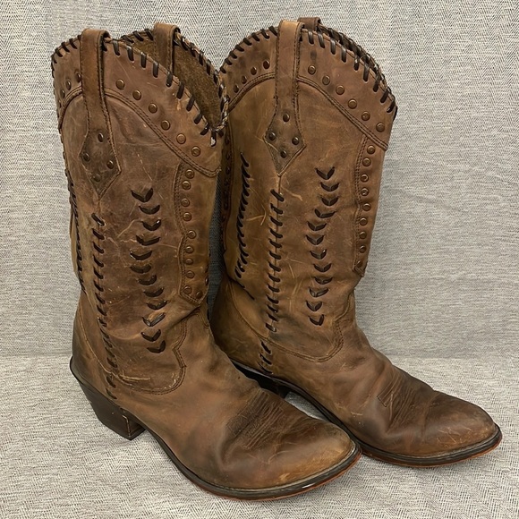 Durango Shoes - 𝅺Durango Cowgirl Boots Distressed